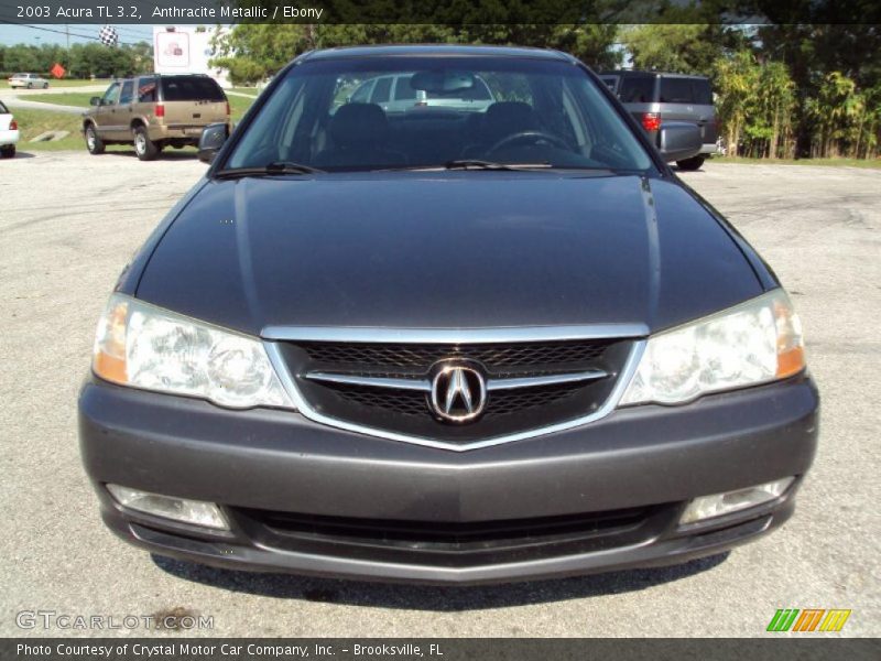 Anthracite Metallic / Ebony 2003 Acura TL 3.2