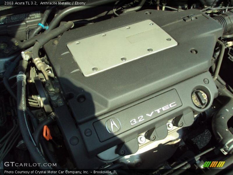 Anthracite Metallic / Ebony 2003 Acura TL 3.2