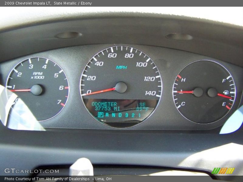 Slate Metallic / Ebony 2009 Chevrolet Impala LT