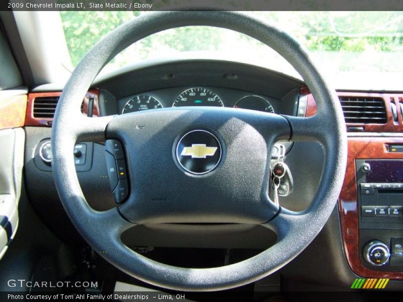 Slate Metallic / Ebony 2009 Chevrolet Impala LT