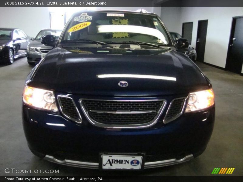 Crystal Blue Metallic / Desert Sand 2008 Saab 9-7X 4.2i