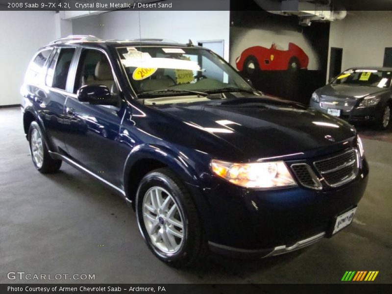 Crystal Blue Metallic / Desert Sand 2008 Saab 9-7X 4.2i