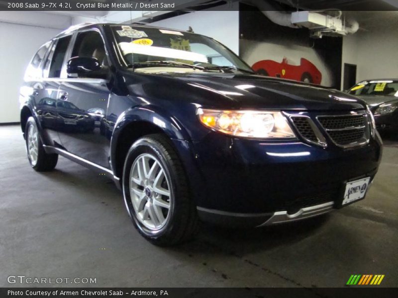 Crystal Blue Metallic / Desert Sand 2008 Saab 9-7X 4.2i