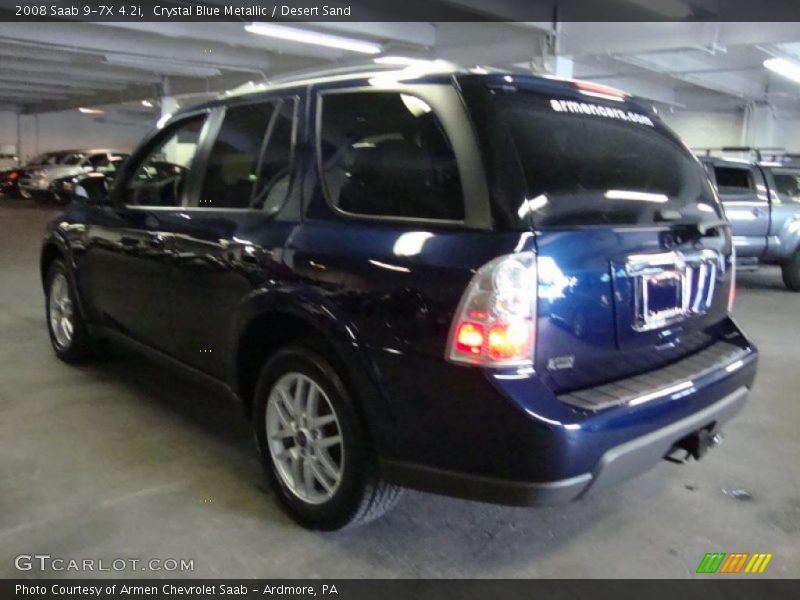 Crystal Blue Metallic / Desert Sand 2008 Saab 9-7X 4.2i