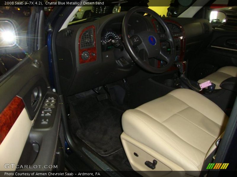 Crystal Blue Metallic / Desert Sand 2008 Saab 9-7X 4.2i