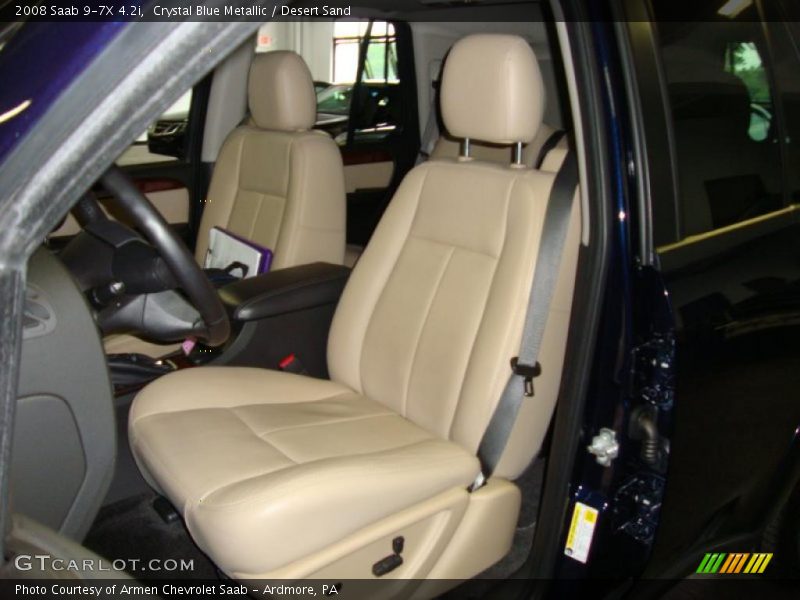 Crystal Blue Metallic / Desert Sand 2008 Saab 9-7X 4.2i