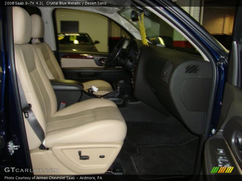 Crystal Blue Metallic / Desert Sand 2008 Saab 9-7X 4.2i