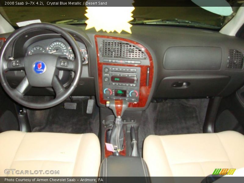 Crystal Blue Metallic / Desert Sand 2008 Saab 9-7X 4.2i
