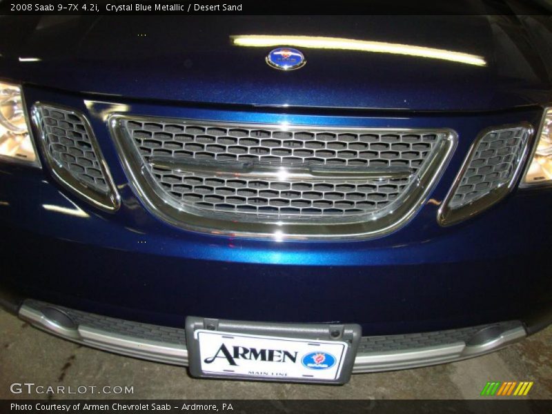 Crystal Blue Metallic / Desert Sand 2008 Saab 9-7X 4.2i
