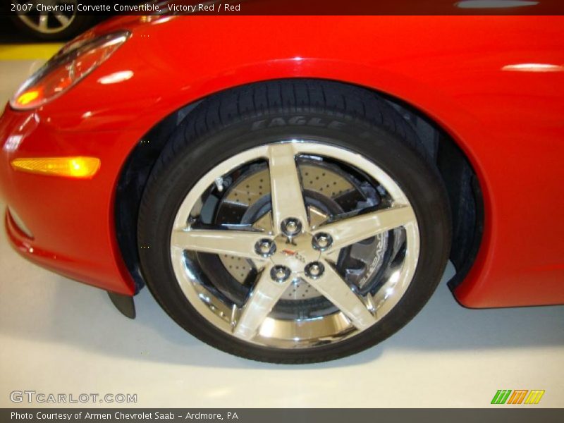 Victory Red / Red 2007 Chevrolet Corvette Convertible