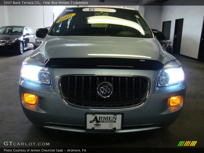 Polar Blue Metallic / Cashmere 2007 Buick Terraza CXL