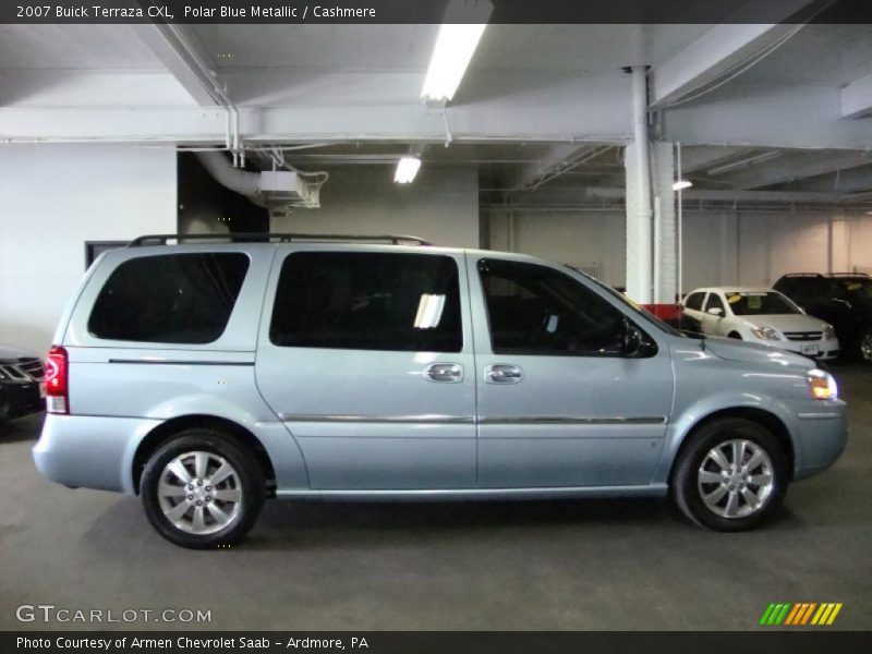 Polar Blue Metallic / Cashmere 2007 Buick Terraza CXL