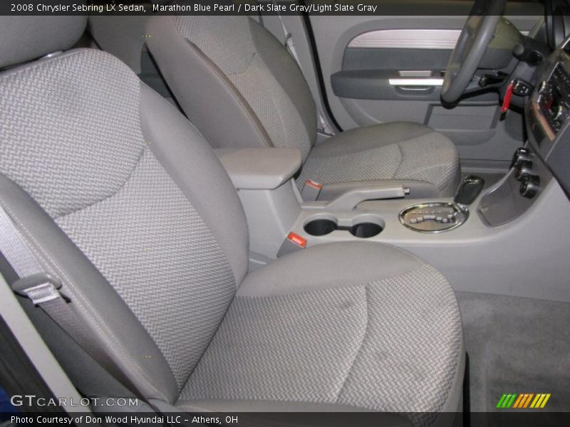 Marathon Blue Pearl / Dark Slate Gray/Light Slate Gray 2008 Chrysler Sebring LX Sedan