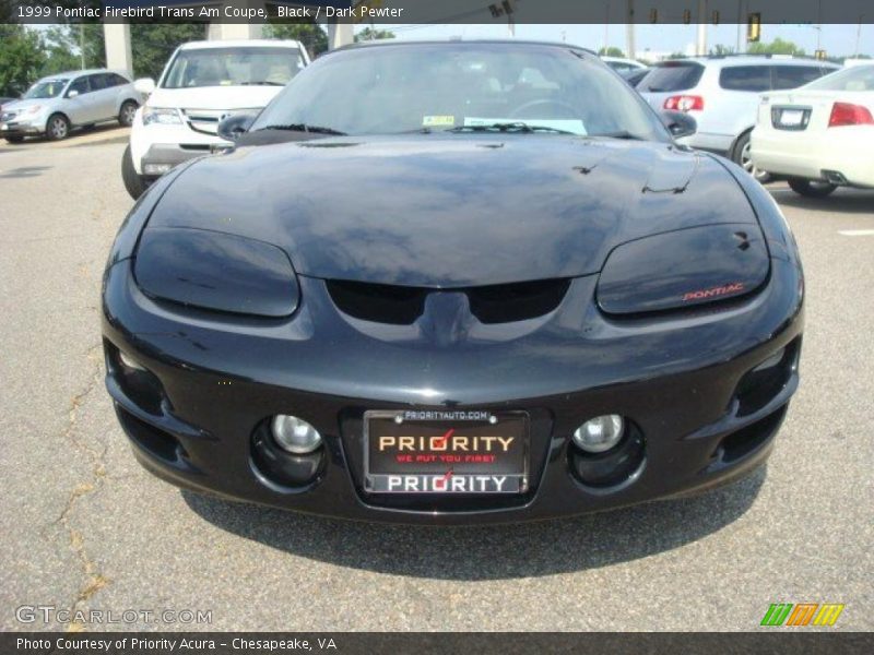 Black / Dark Pewter 1999 Pontiac Firebird Trans Am Coupe