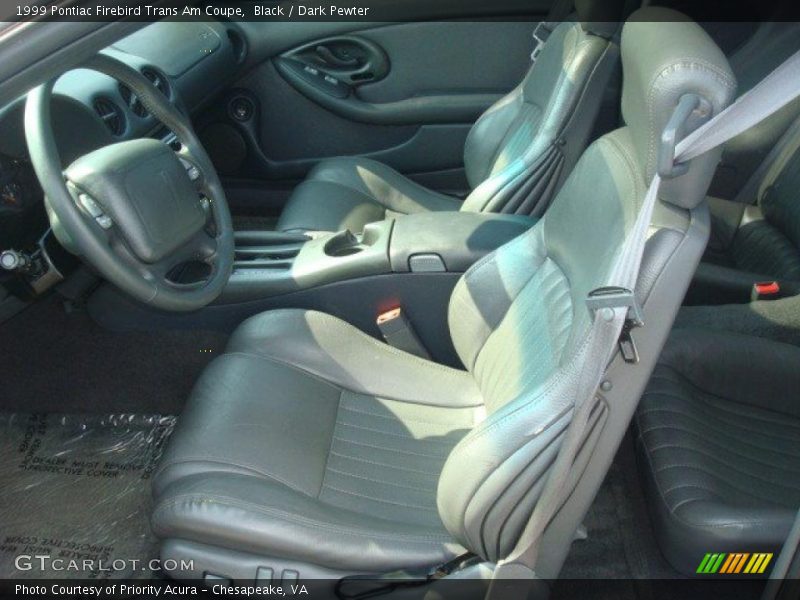 Black / Dark Pewter 1999 Pontiac Firebird Trans Am Coupe