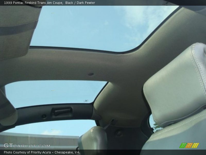 Black / Dark Pewter 1999 Pontiac Firebird Trans Am Coupe