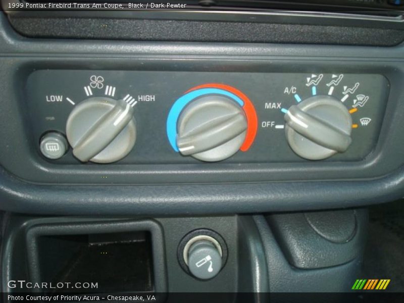 Black / Dark Pewter 1999 Pontiac Firebird Trans Am Coupe