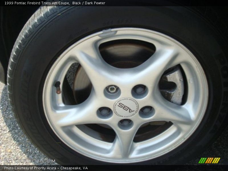Black / Dark Pewter 1999 Pontiac Firebird Trans Am Coupe