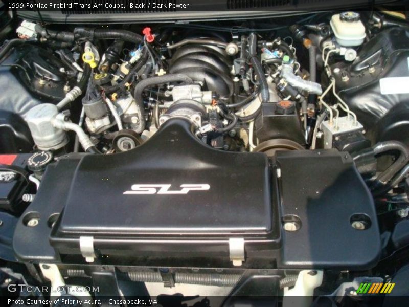 Black / Dark Pewter 1999 Pontiac Firebird Trans Am Coupe