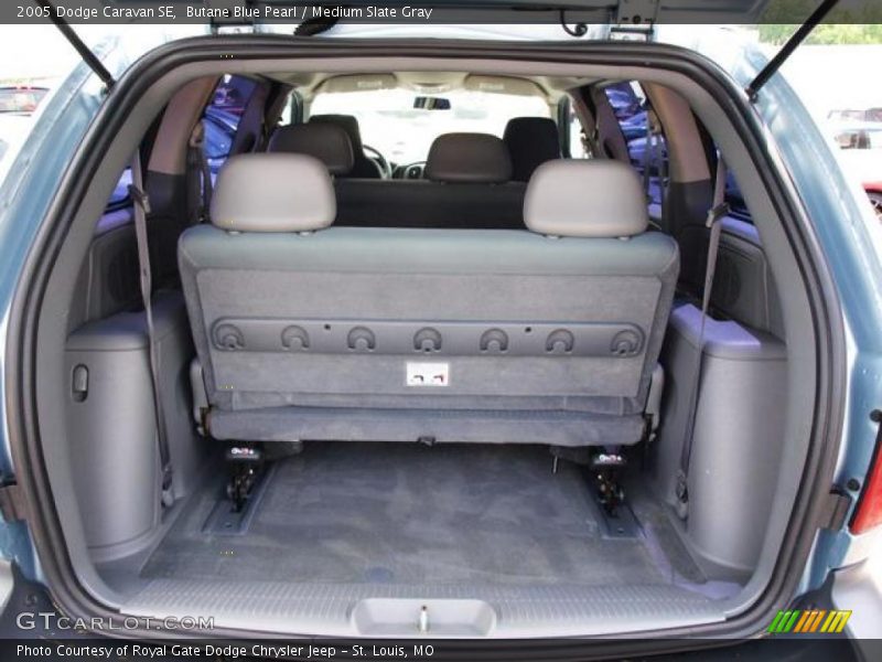 Butane Blue Pearl / Medium Slate Gray 2005 Dodge Caravan SE