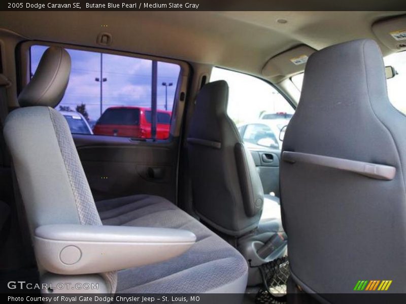 Butane Blue Pearl / Medium Slate Gray 2005 Dodge Caravan SE