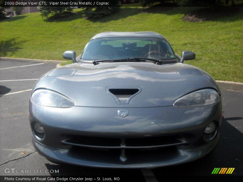 Viper Steel Gray Metallic / Cognac 2000 Dodge Viper GTS