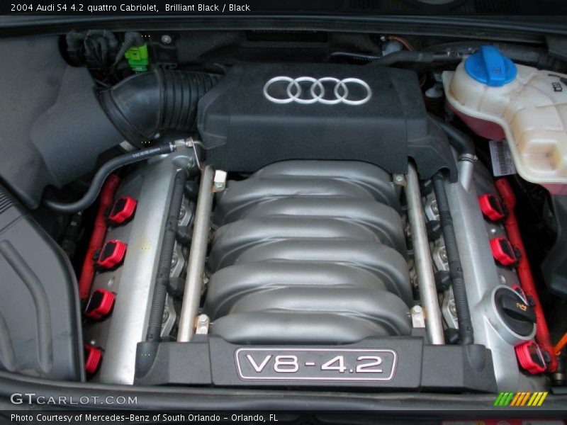 Brilliant Black / Black 2004 Audi S4 4.2 quattro Cabriolet