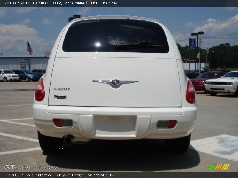 Stone White / Pastel Slate Gray 2010 Chrysler PT Cruiser Classic