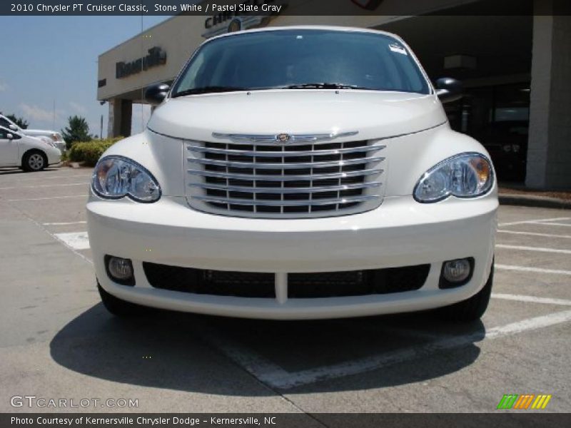 Stone White / Pastel Slate Gray 2010 Chrysler PT Cruiser Classic