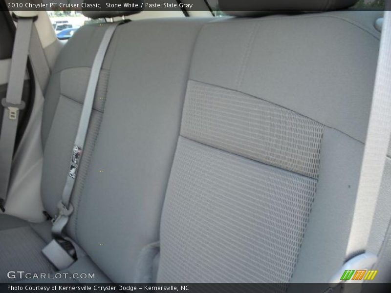 Stone White / Pastel Slate Gray 2010 Chrysler PT Cruiser Classic