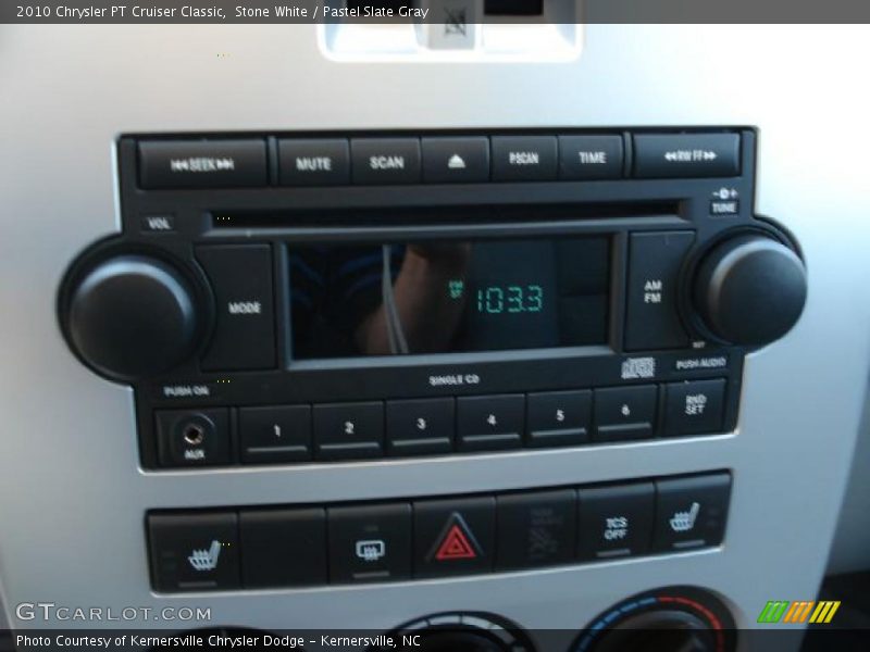 Stone White / Pastel Slate Gray 2010 Chrysler PT Cruiser Classic