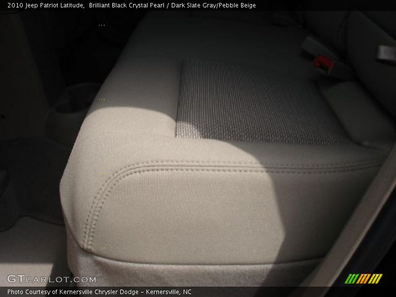 Brilliant Black Crystal Pearl / Dark Slate Gray/Pebble Beige 2010 Jeep Patriot Latitude