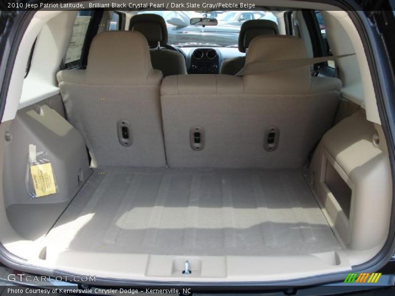 Brilliant Black Crystal Pearl / Dark Slate Gray/Pebble Beige 2010 Jeep Patriot Latitude