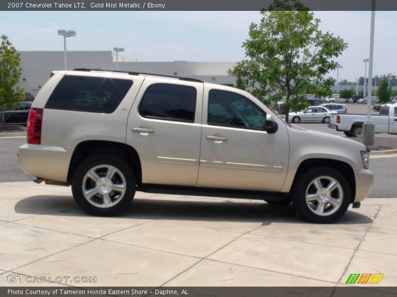 Gold Mist Metallic / Ebony 2007 Chevrolet Tahoe LTZ