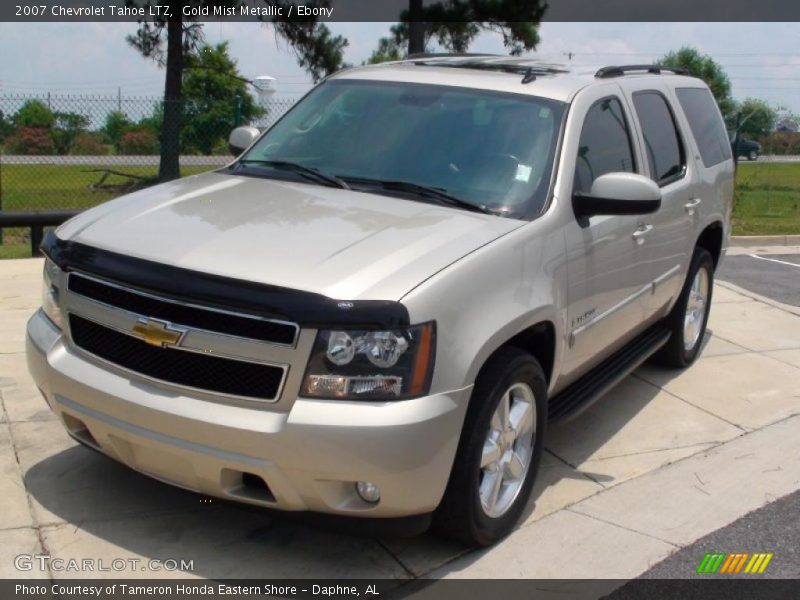 Gold Mist Metallic / Ebony 2007 Chevrolet Tahoe LTZ