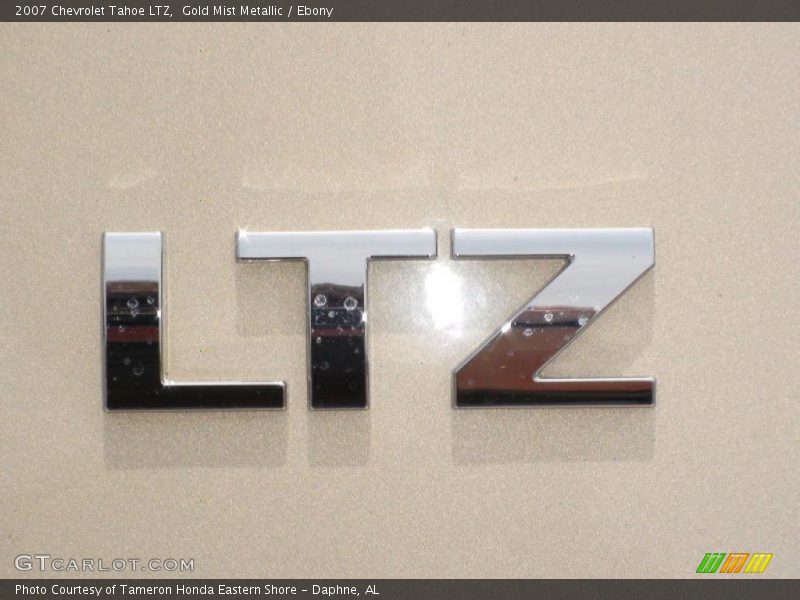 Gold Mist Metallic / Ebony 2007 Chevrolet Tahoe LTZ