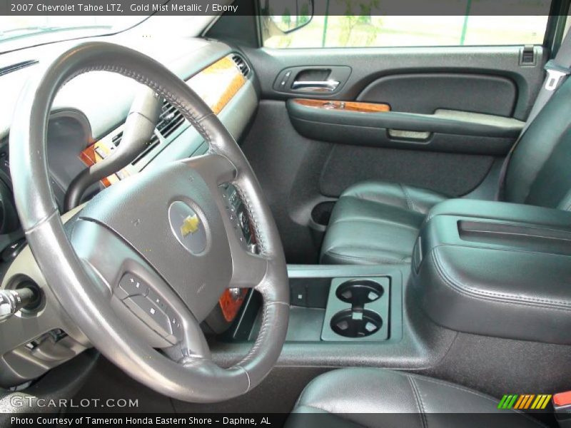 Gold Mist Metallic / Ebony 2007 Chevrolet Tahoe LTZ