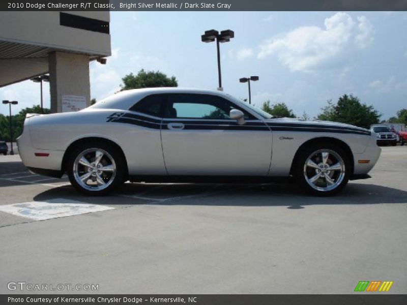 Bright Silver Metallic / Dark Slate Gray 2010 Dodge Challenger R/T Classic