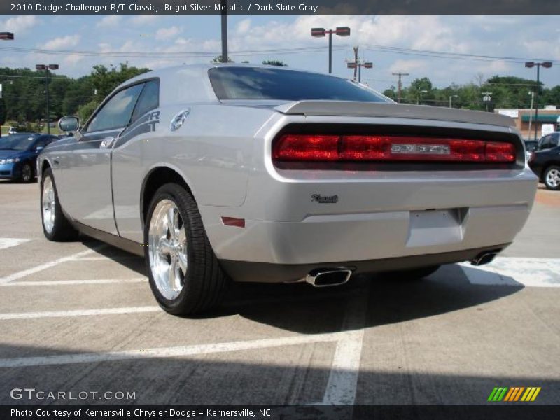 Bright Silver Metallic / Dark Slate Gray 2010 Dodge Challenger R/T Classic