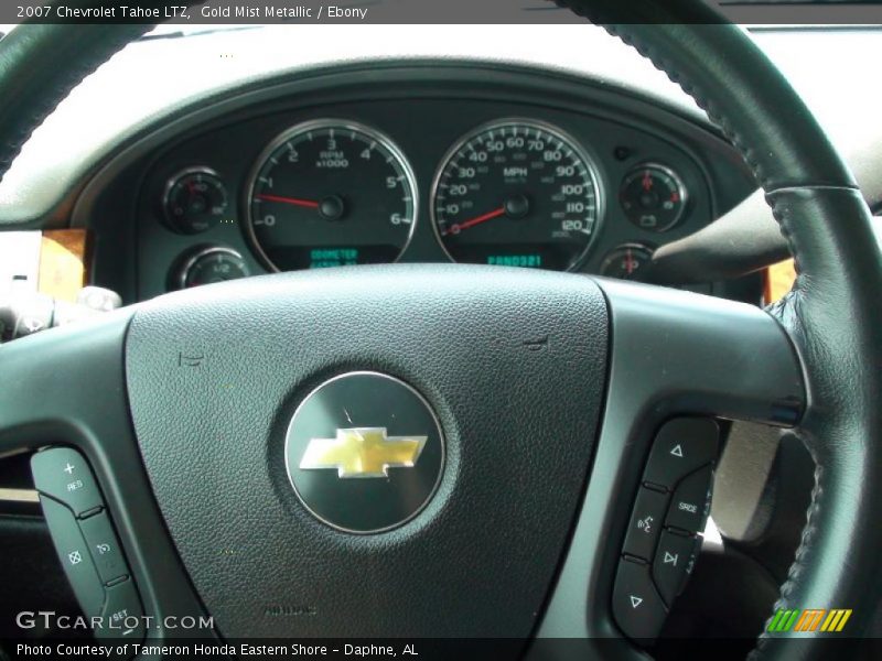 Gold Mist Metallic / Ebony 2007 Chevrolet Tahoe LTZ
