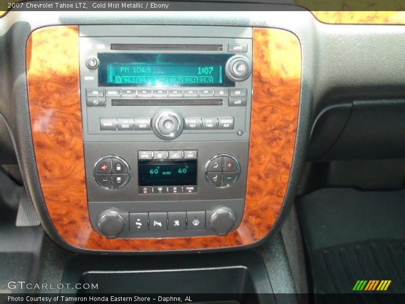 Gold Mist Metallic / Ebony 2007 Chevrolet Tahoe LTZ