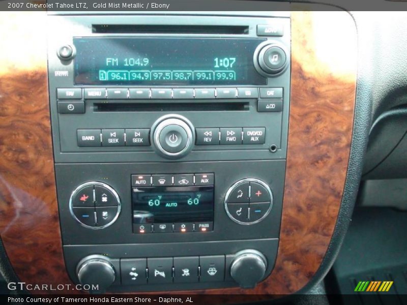 Gold Mist Metallic / Ebony 2007 Chevrolet Tahoe LTZ