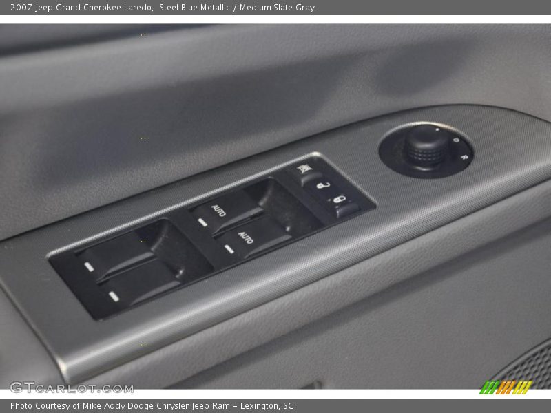 Steel Blue Metallic / Medium Slate Gray 2007 Jeep Grand Cherokee Laredo