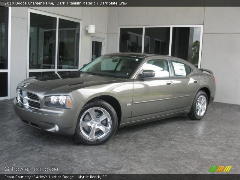 Dark Titanium Metallic / Dark Slate Gray 2010 Dodge Charger Rallye