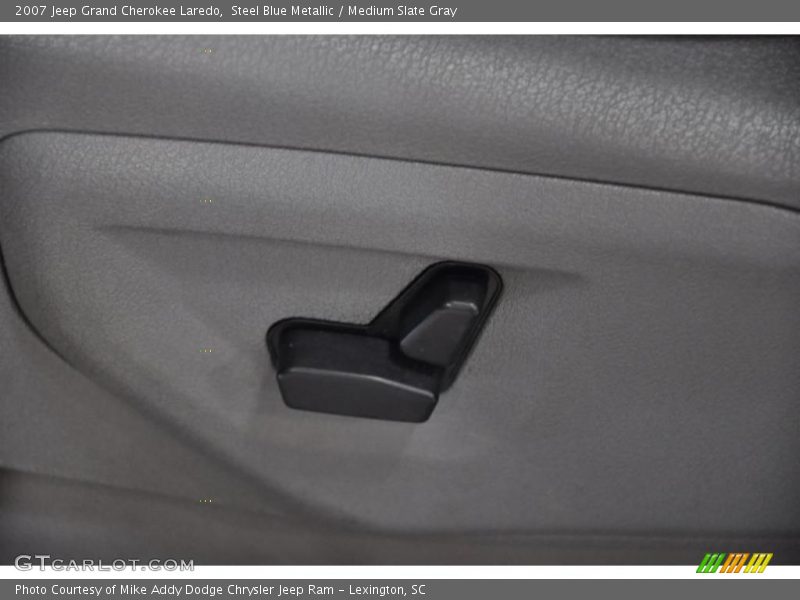 Steel Blue Metallic / Medium Slate Gray 2007 Jeep Grand Cherokee Laredo