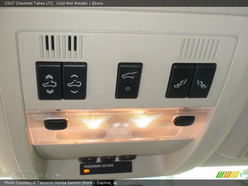 Gold Mist Metallic / Ebony 2007 Chevrolet Tahoe LTZ