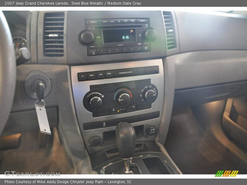 Steel Blue Metallic / Medium Slate Gray 2007 Jeep Grand Cherokee Laredo