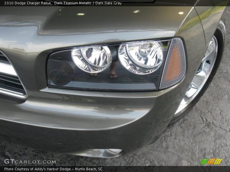 Dark Titanium Metallic / Dark Slate Gray 2010 Dodge Charger Rallye