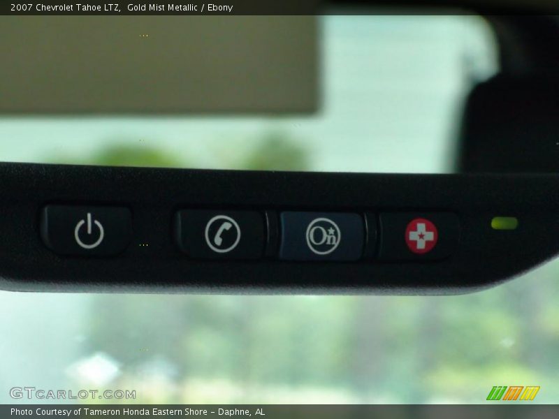 Gold Mist Metallic / Ebony 2007 Chevrolet Tahoe LTZ