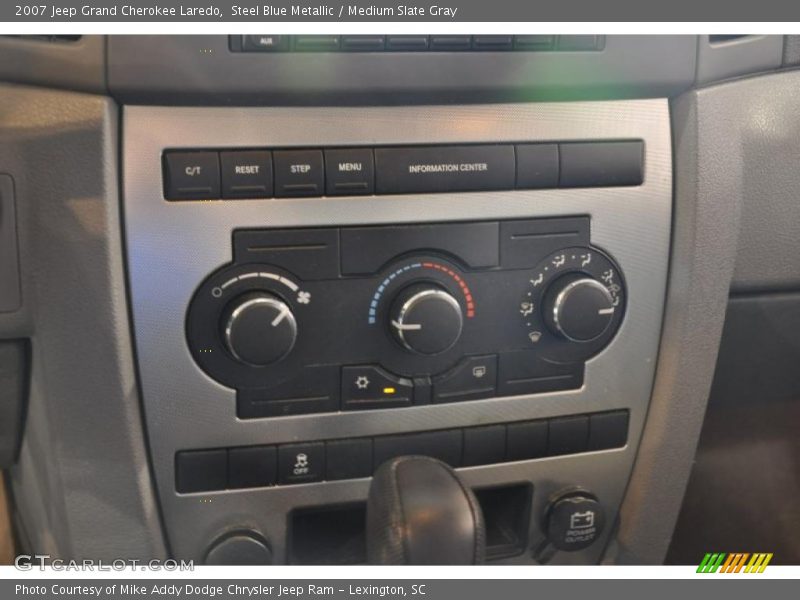 Steel Blue Metallic / Medium Slate Gray 2007 Jeep Grand Cherokee Laredo